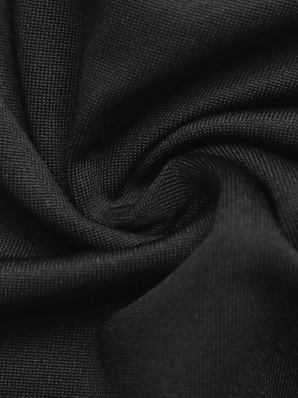 Lace Sleeve Square Neck Top in Black, view 13