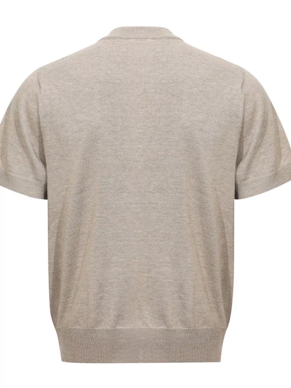 Men's Short Sleeve Henley Knit Top in Khaki, product detail