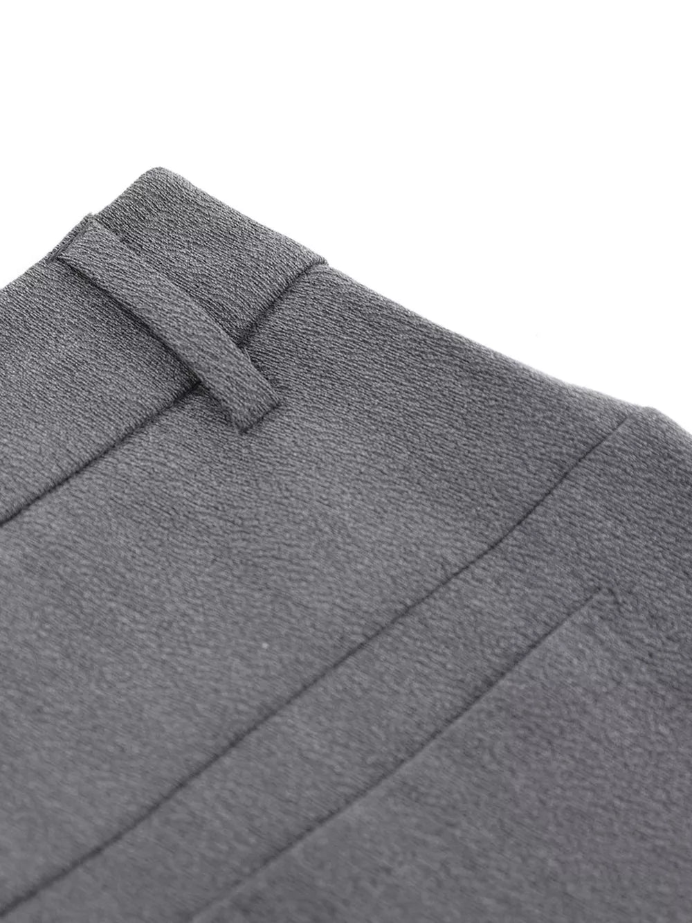 Men's Wide Leg Capris in Black, back view