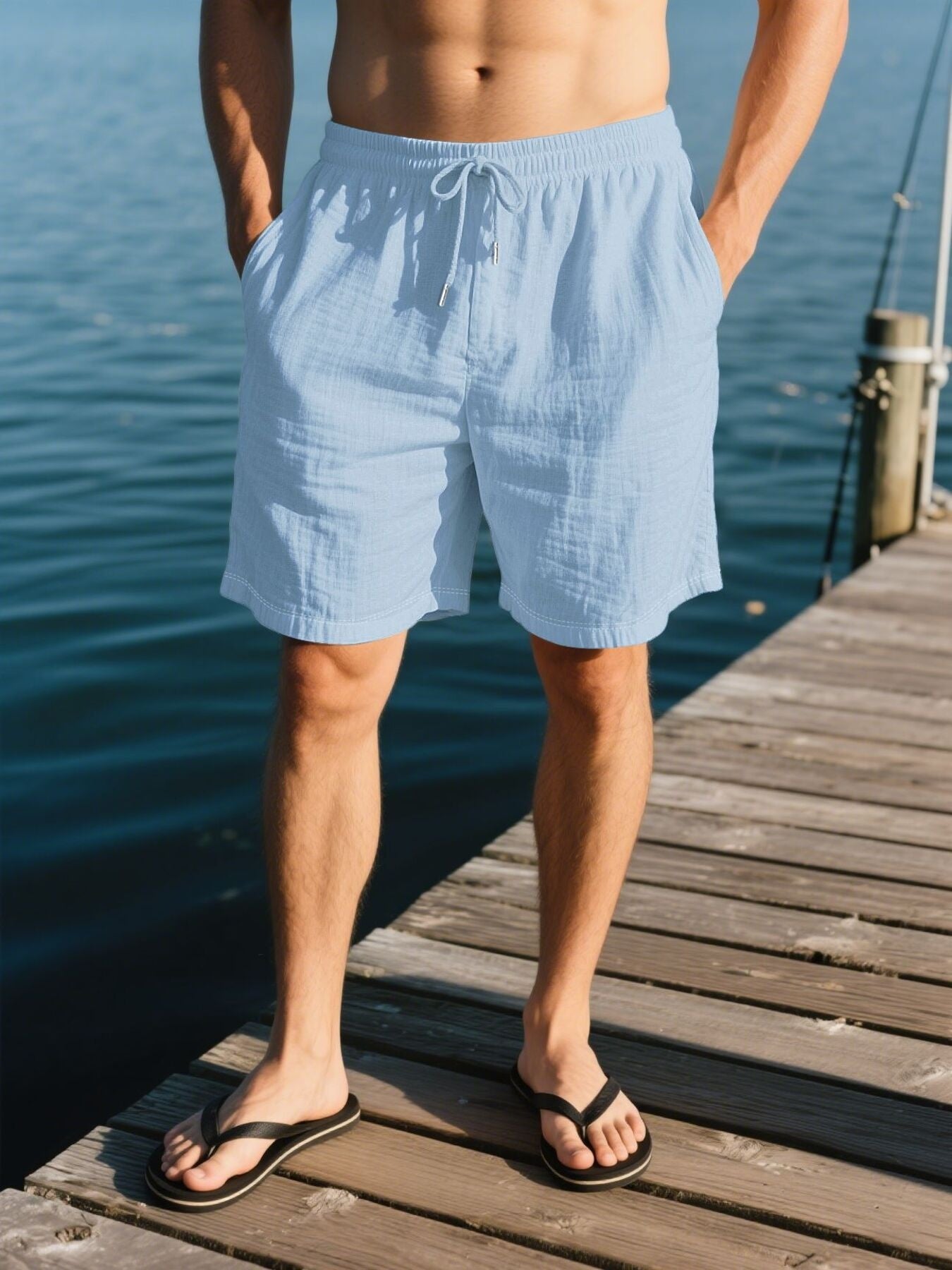 Comfort-driven Drawstring Shorts For Active Days