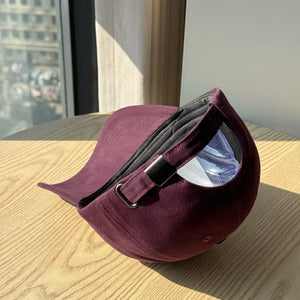 Embroidered Letter Baseball Cap, model styling view