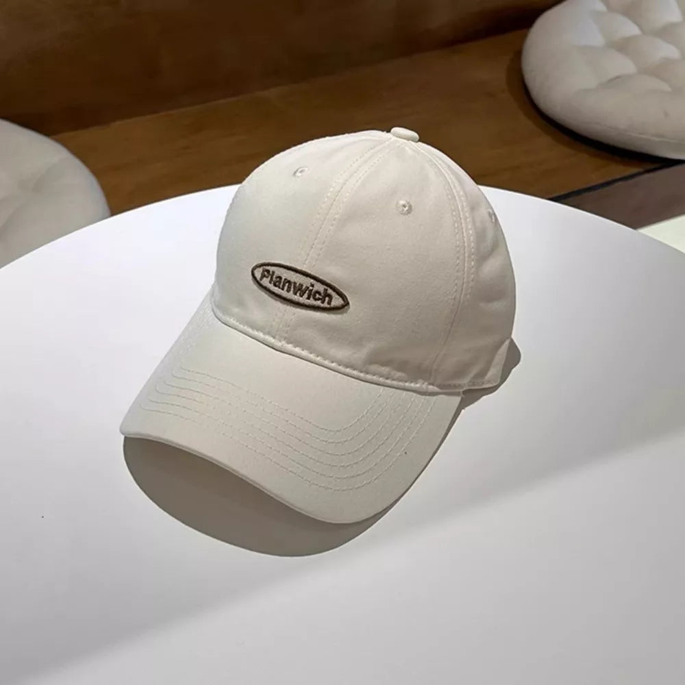 Embroidered Maroon Cotton Baseball Cap