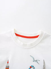Dinosaur Adventure In London Skyline Tee