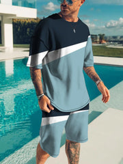 Vibrant Abstract Men's Pants Set