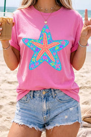 Tropical Starfish Graphic Tee
