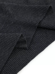 Men's Mock Neck Short Sleeve Knit Top in Khaki, back view