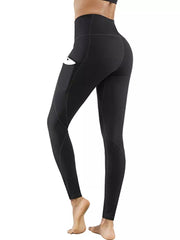 Premium High-waisted Leggings With Side Pocket