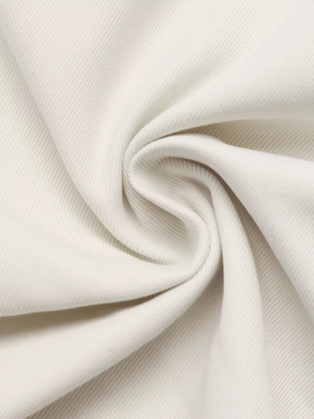 Contrast Trim Zip Up Jacket in White, view 13