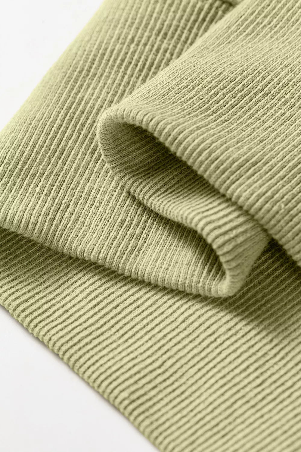Camouflage Waffle Knit Oversized Sweatshirt, view 16