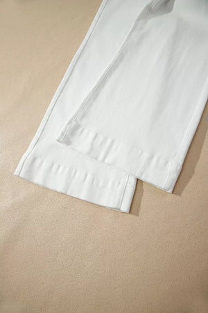 2-button High Waist Wide Leg Jeans, editorial view