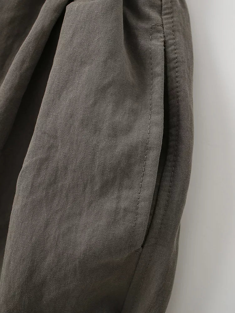 Children's Loose Fit Capris, model styling view