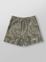 Men's Full Size Drawstring Shorts With Pockets, front view