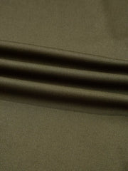 Army green midi skirt fabric detail with soft folds