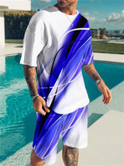 Vibrant Abstract Men's Pants Set