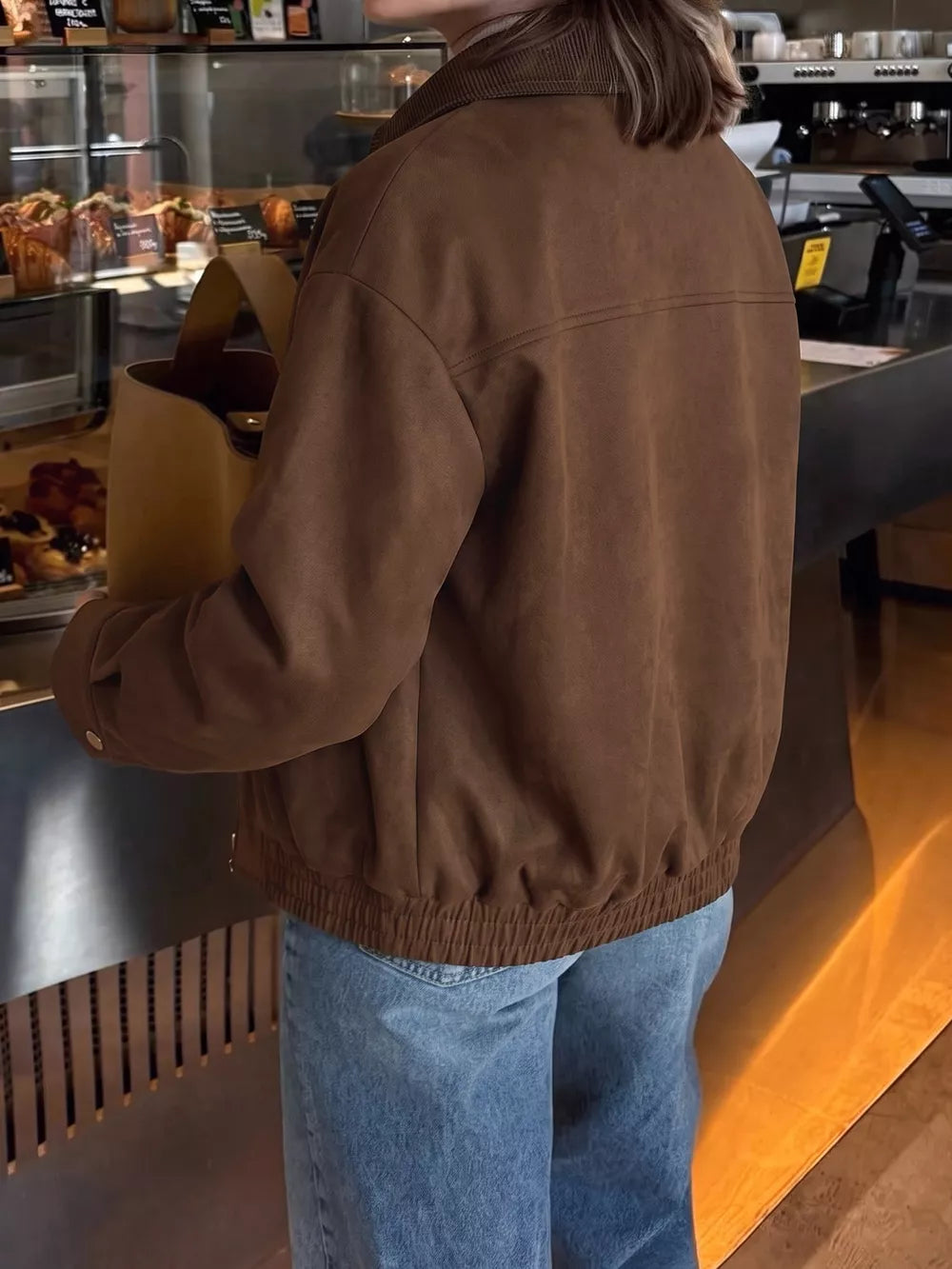 Button-down Oversized Jacket option 7
