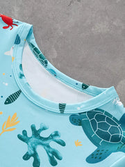 Playful Ocean Adventure Two-piece Set