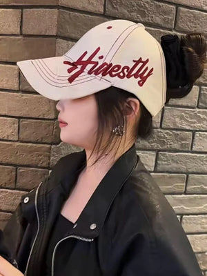 Embroidered Baseball Cap, front view