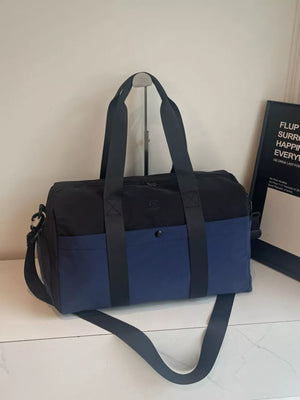 Two-tone Medium Nylon Duffle Bag, front view