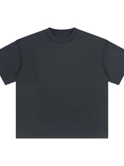Urban Edge half sleeve tee in dark gray with a crew neck.