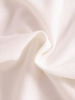 White cotton fabric detail