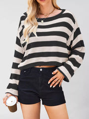 pullover sweater in Khaki
