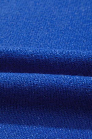 Duck Graphic Drop Shoulder Sweater in Royal Blue, view 14