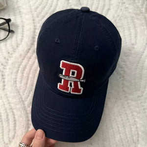 Letter Embroidered Classic Baseball Cap, fabric detail