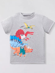 Dinosaur Race Graphic Toddler T-shirt