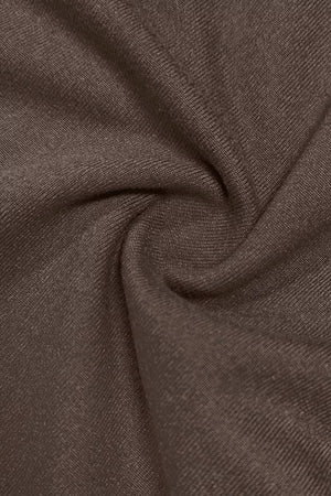 Layered Long Sleeve V-neck Mini Dress, alternate angle