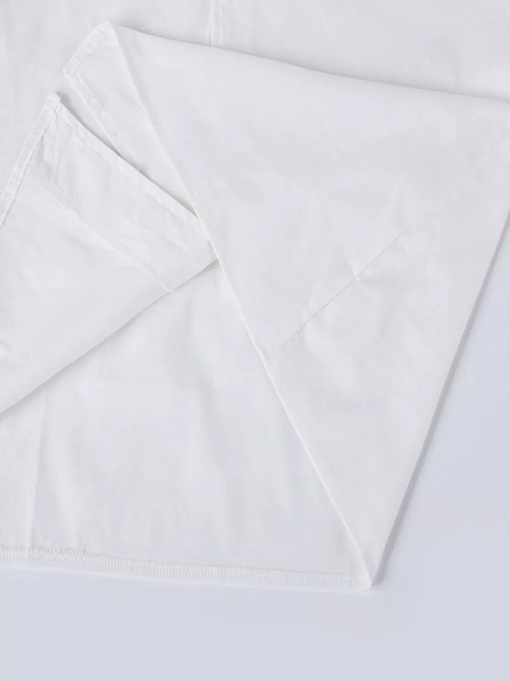 Men's Casual Short-sleeve Shirt Plus Size in White, alternate angle