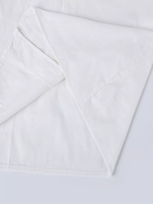 Men's Casual Short-sleeve Shirt Plus Size in White, alternate angle
