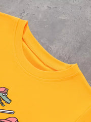Firefighter Animal Graphic Kids' T-shirt