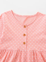 Whimsical Bunny Embroidered Toddler Dress