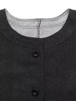 Sleeveless Longline Vest Coat, product detail