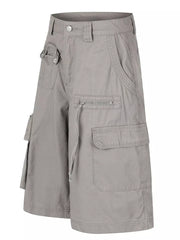 Men's Cargo Shorts With Multiple Pockets, side view
