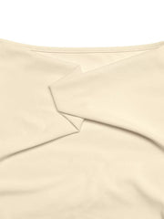 Lace Trim Long Sleeve T-shirt, front view