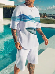Vibrant Abstract Men's Pants Set
