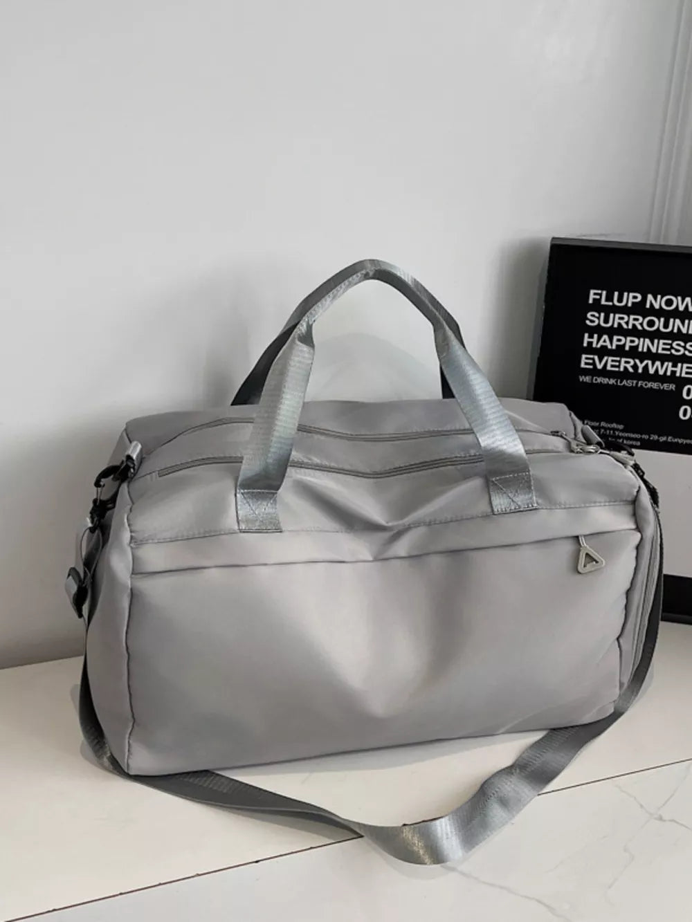 Sleek Nylon Duffel For Travel