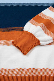 tunic in light blue with ribbed cuffs and tunic-length