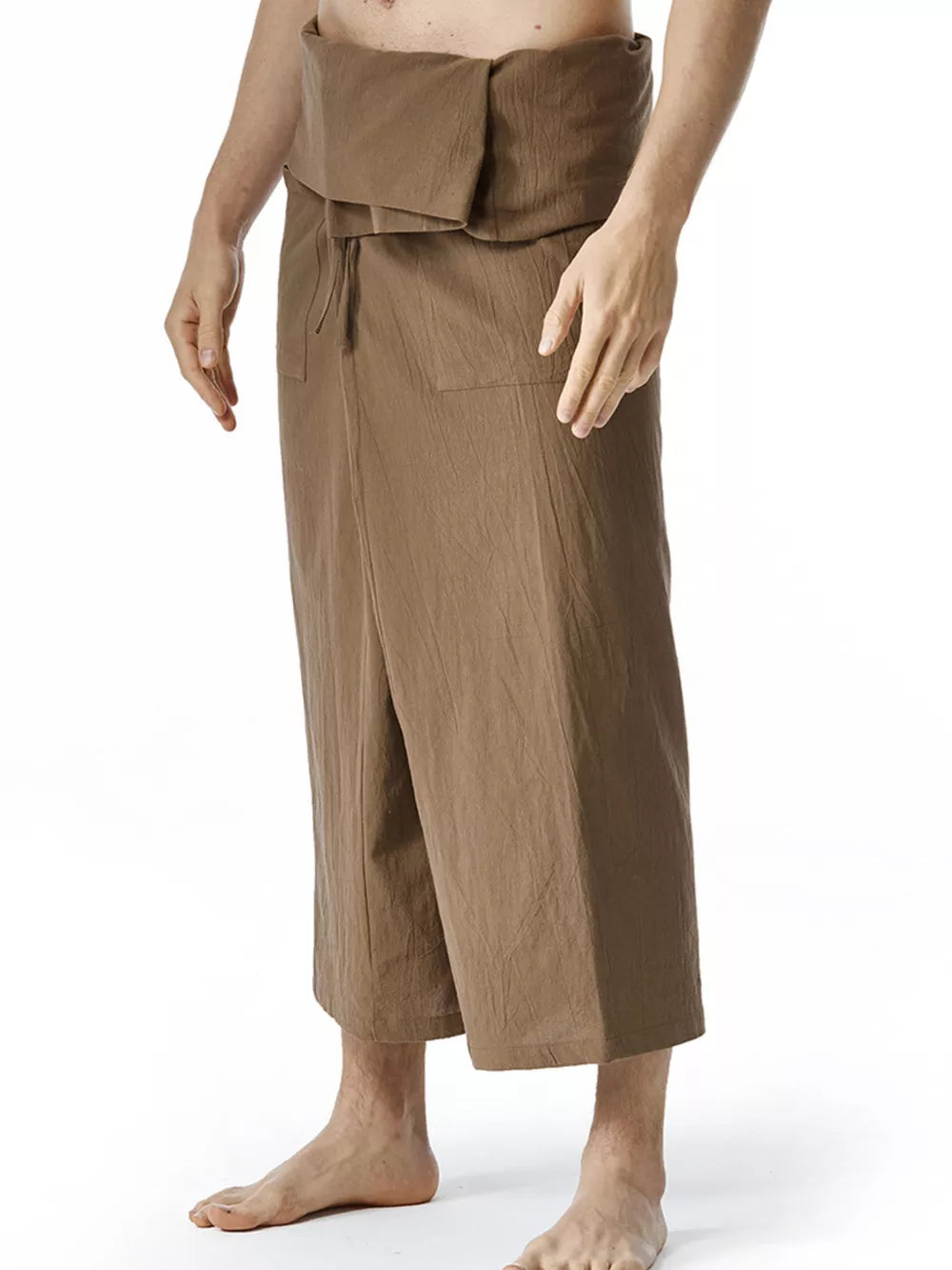 Men's Loose Fit Sweatpants With Tie Waist, view 15