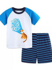 Roaring Tiger Graphic Set For Toddlers