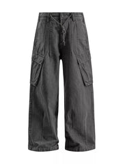 Relaxed Cargo Pants With Flap Pockets