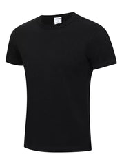 Crew-neck Short-sleeve Top in White, editorial view