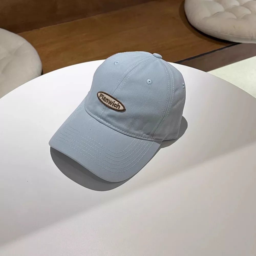 Embroidered Maroon Cotton Baseball Cap