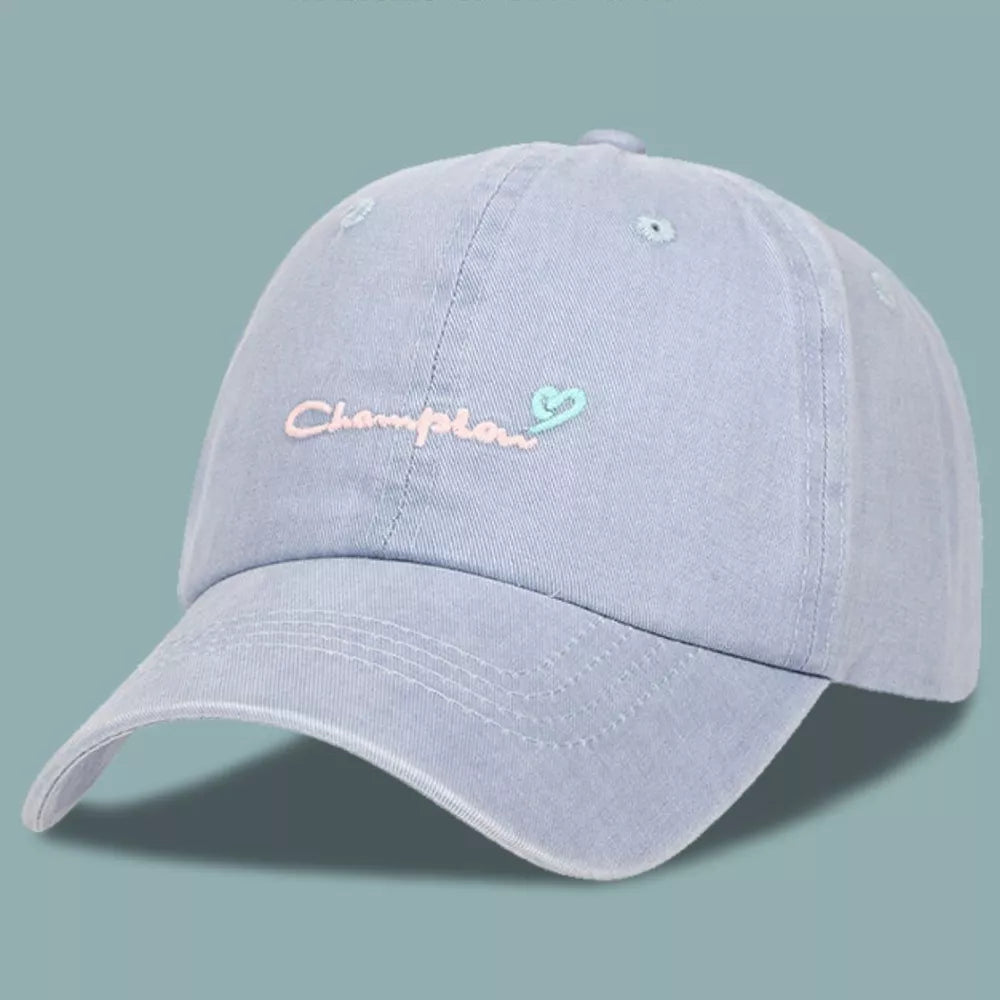 Embroidered Causal Baseball Cap, close-up detail