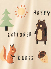 Whimsical Woodland Creatures Toddler T-shirt