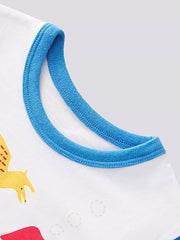 Playful Dinosaur Adventure T-shirt For Toddlers