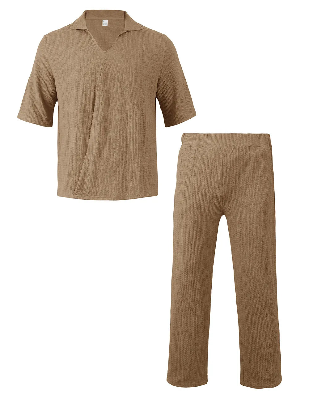 Relaxed Fit Two-piece Polo Set