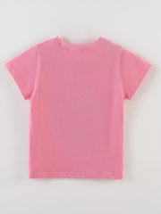 Children's Unicorn Short Sleeve T-shirt, back view