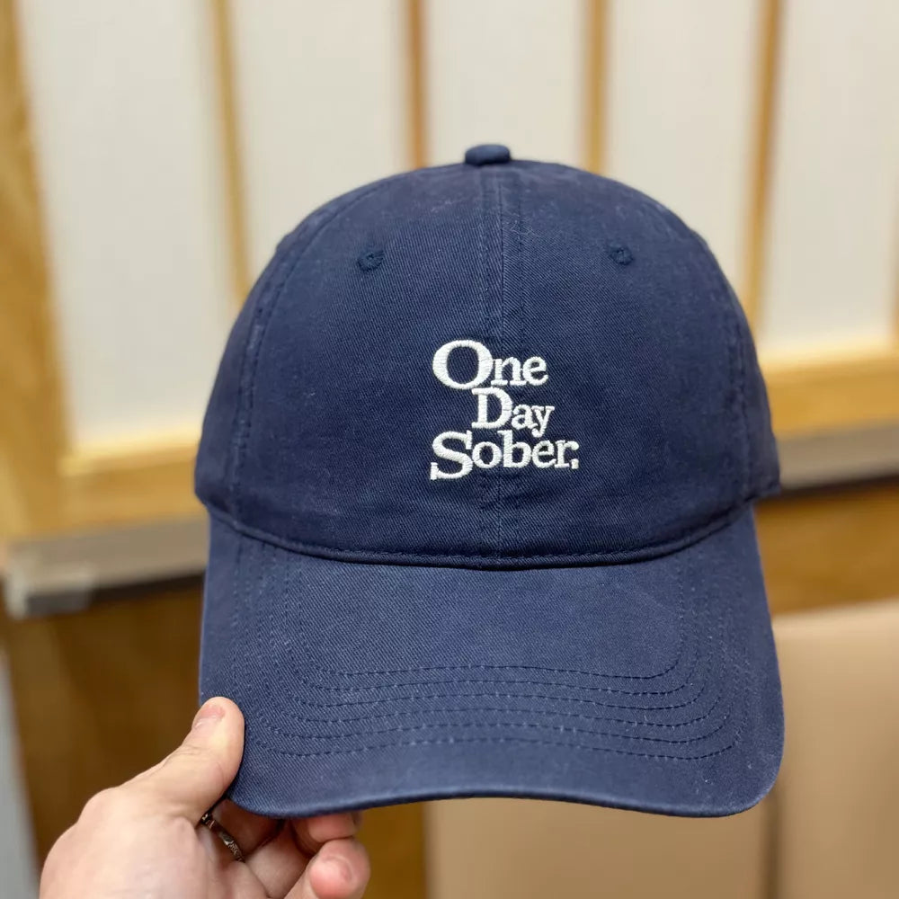 Embroidered Vintage Washed Baseball Cap